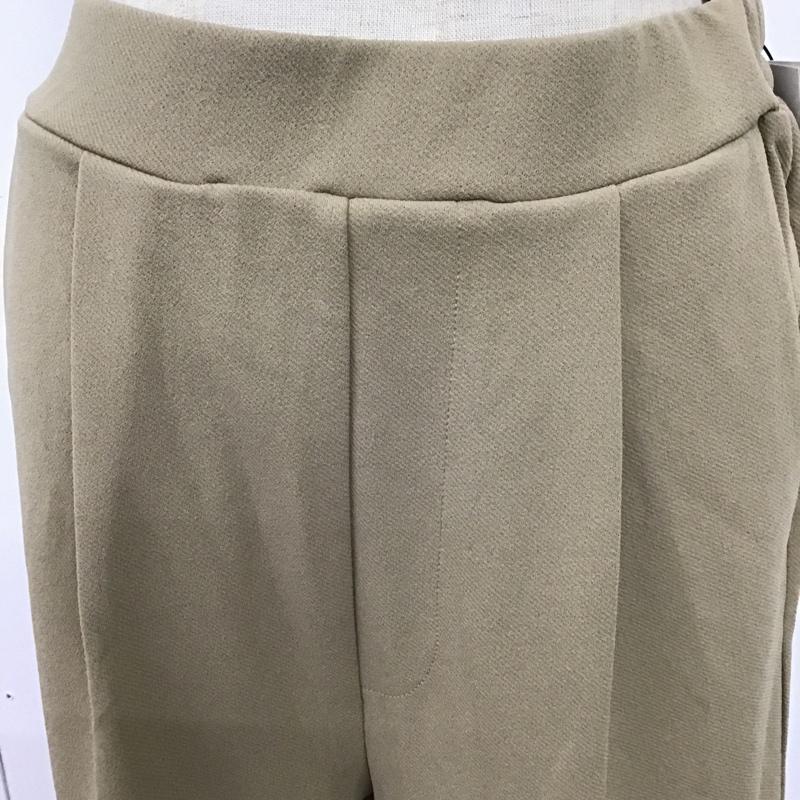 アズールバイマウジー AZUL BY MOUSSY パンツ スラックス 250ESZ31-226C ヴィーナスコンフォートパンツ ワイドパンツ スラックス M 無地 ベージュ / ベージュ /  レディース USED 古着 中古 10104799