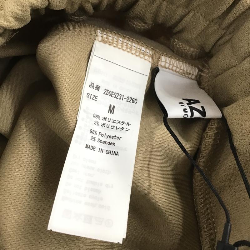 アズールバイマウジー AZUL BY MOUSSY パンツ スラックス 250ESZ31-226C ヴィーナスコンフォートパンツ ワイドパンツ スラックス M 無地 ベージュ / ベージュ /  レディース USED 古着 中古 10104799