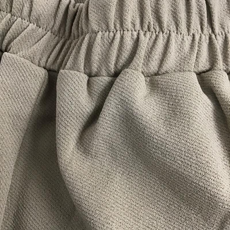 アズールバイマウジー AZUL BY MOUSSY パンツ スラックス 250ESZ31-226C ヴィーナスコンフォートパンツ ワイドパンツ スラックス M 無地 ベージュ / ベージュ /  レディース USED 古着 中古 10104799