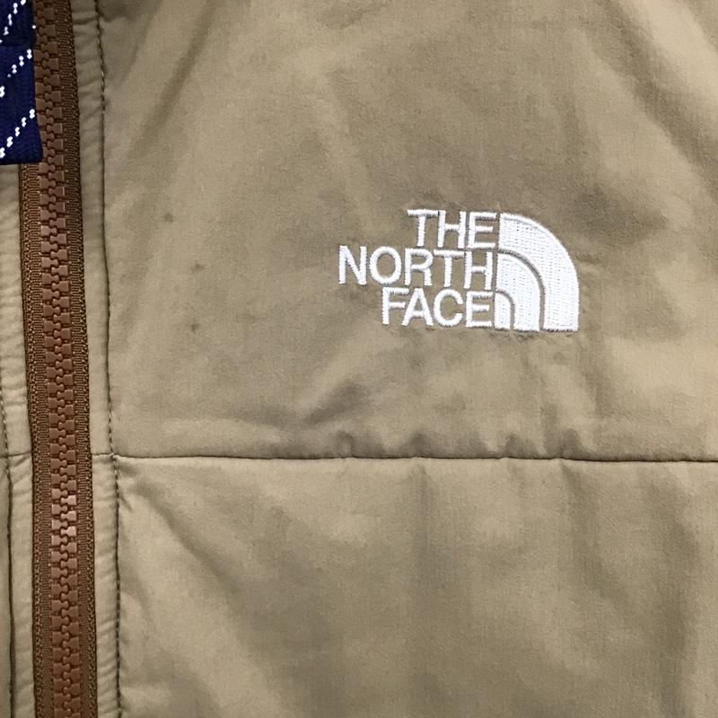ザノースフェイス THE NORTH FACE ジャケット、上着 ジャンパー、ブルゾン NYJ81812 リバーシブルフリースジャケット ジップアップジャケット アウター 140cm ロゴ、文字 ベージュ / ベージュ /  ボーイズ USED 古着 中古 10104808