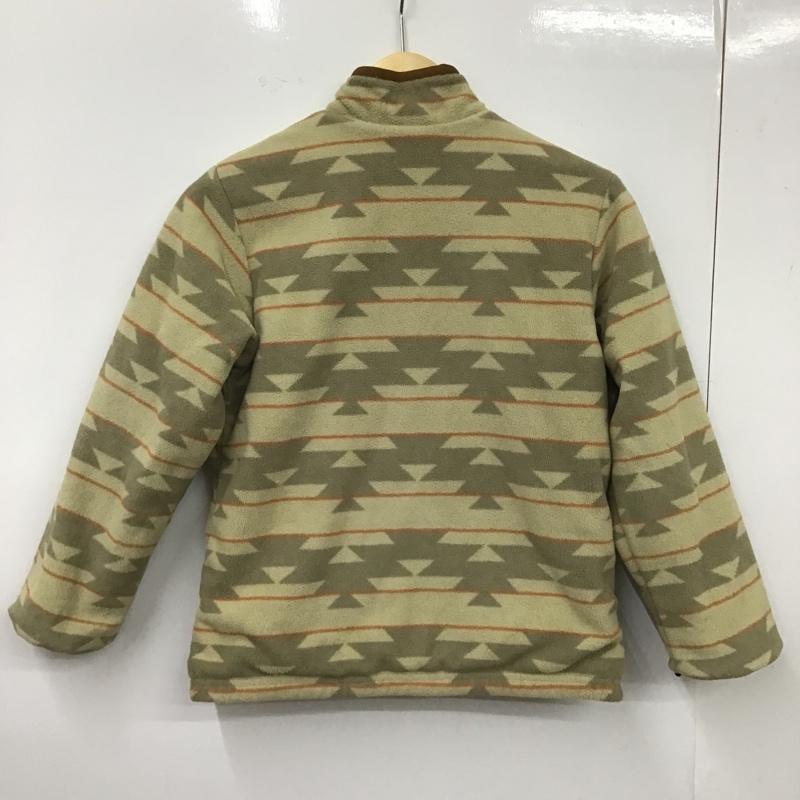 ザノースフェイス THE NORTH FACE ジャケット、上着 ジャンパー、ブルゾン NYJ81812 リバーシブルフリースジャケット ジップアップジャケット アウター 140cm ロゴ、文字 ベージュ / ベージュ /  ボーイズ USED 古着 中古 10104808