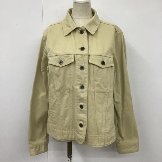 エルエルビーン L.L.Bean ジャケット、上着 ジャンパー、ブルゾン Gジャン デニムジャケット カラージャケット アウター S 無地 ベージュ / ベージュ /  レディース USED 古着 中古 10104822