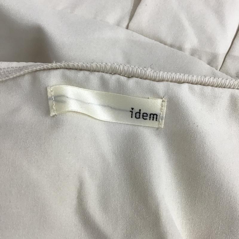 イデム idem ワンピース ロングスカート セーラーカラー 長袖 FREE 無地 ベージュ / ベージュ /  レディース USED 古着 中古 10104849