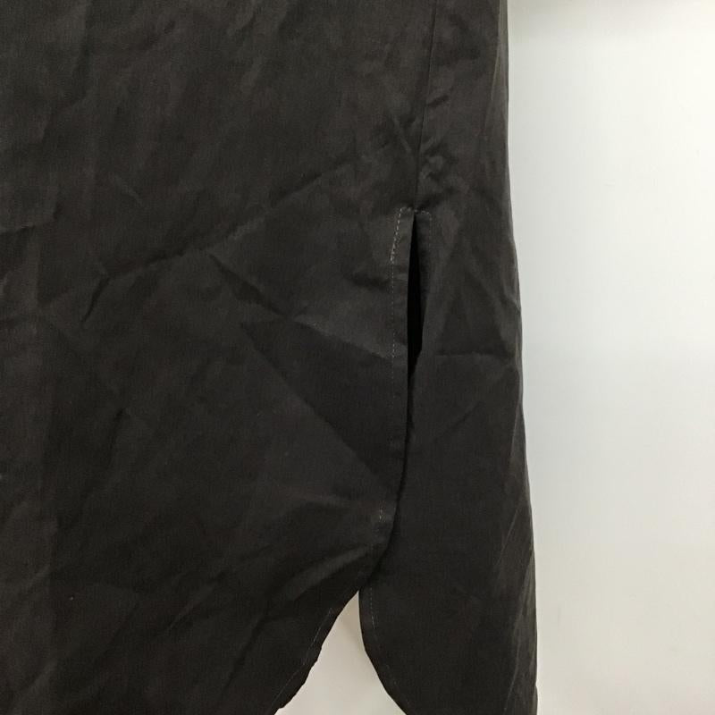 イデム idem ワンピース ロングスカート IDMFI1121002 jacquard vest layered onepiece 長袖スタンドカラー FREE 無地 チャコールグレー / チャコールグレー /  レディース USED 古着 中古 10104851