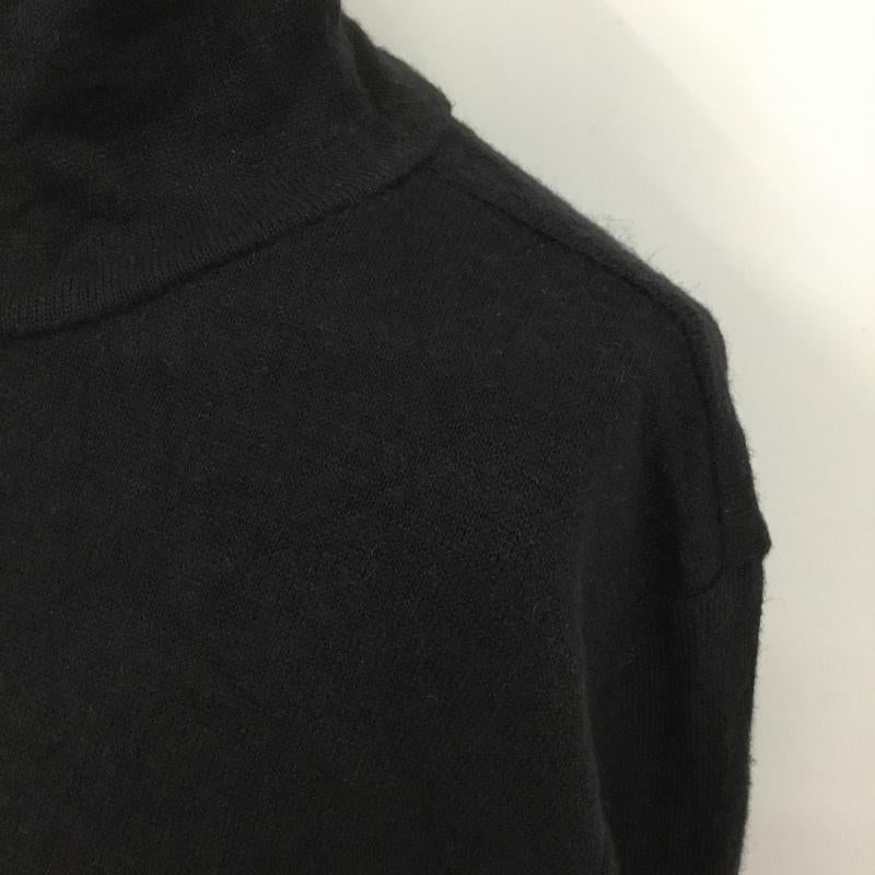 ザラ ZARA ワンピース ロングスカート 5580 642 800 コンビーネーションドレス モックネック M 無地 黒 / ブラック /  レディース USED 古着 中古 10104868