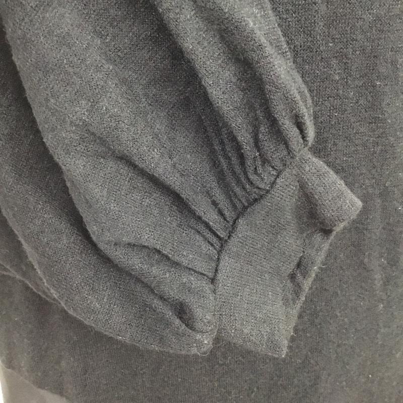 ザラ ZARA ワンピース ロングスカート 5580 642 800 コンビーネーションドレス モックネック M 無地 黒 / ブラック /  レディース USED 古着 中古 10104868