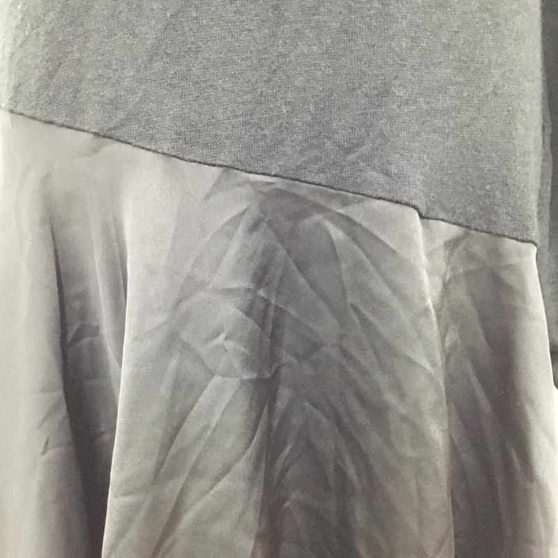 ザラ ZARA ワンピース ロングスカート 5580 642 800 コンビーネーションドレス モックネック M 無地 黒 / ブラック /  レディース USED 古着 中古 10104868