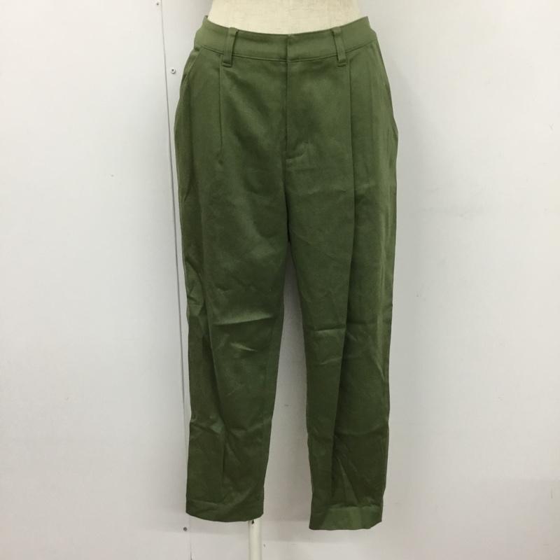 ケービーエフ KBF パンツ ワークパンツ、ペインターパンツ KB84-24J020 テーパードパンツ 36 無地 カーキ / カーキ /  レディース USED 古着 中古 10104874