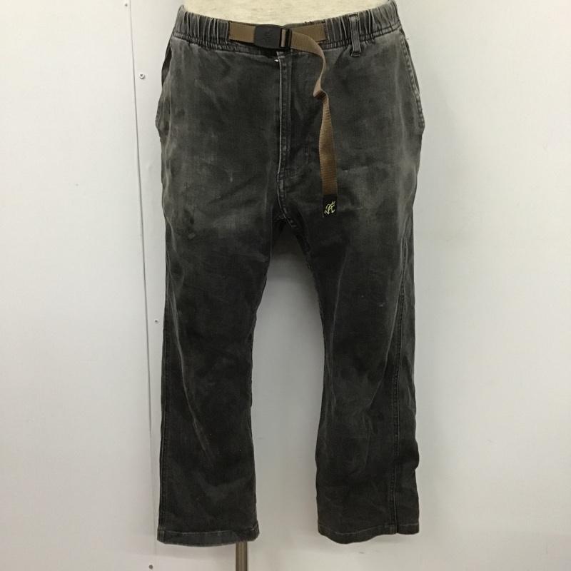グラミチ GRAMICCI パンツ ワークパンツ、ペインターパンツ GUP-17F939 ボトム カジュアルパンツ ワイドパンツ L 無地 黒 / ブラック /  メンズ USED 古着 中古 10104877