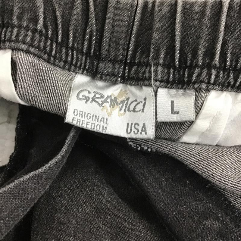 グラミチ GRAMICCI パンツ ワークパンツ、ペインターパンツ GUP-17F939 ボトム カジュアルパンツ ワイドパンツ L 無地 黒 / ブラック /  メンズ USED 古着 中古 10104877
