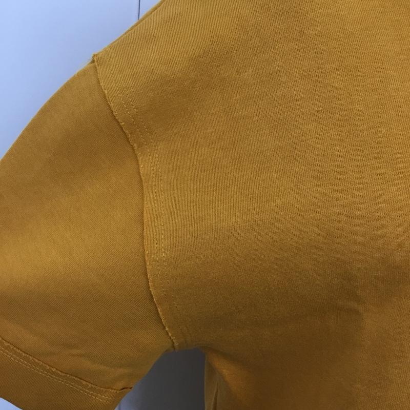 ザラ ZARA ワンピース ひざ丈スカート 4174 304 305 Tシャツワンピース 半袖 S 無地 橙 / オレンジ /  レディース USED 古着 中古 10104878