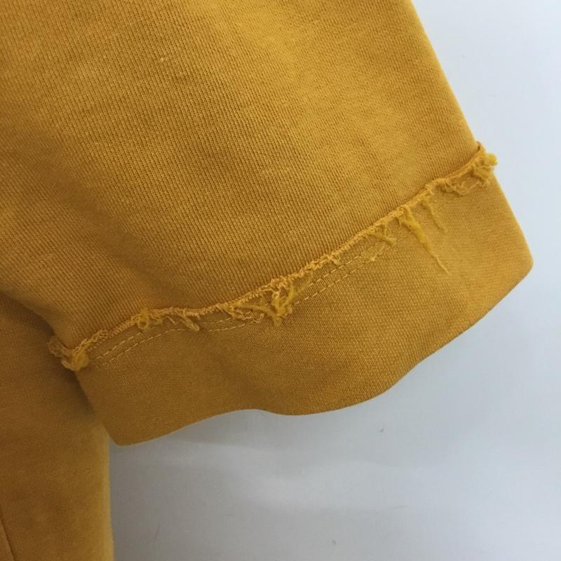 ザラ ZARA ワンピース ひざ丈スカート 4174 304 305 Tシャツワンピース 半袖 S 無地 橙 / オレンジ /  レディース USED 古着 中古 10104878