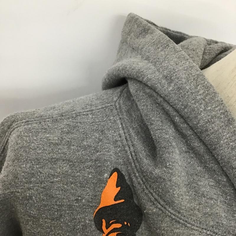 エクストララージ XLARGE パーカー 長袖 L プリント 灰 / グレー /  メンズ USED 古着 中古 10104896