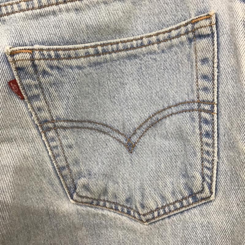 リーバイストラウスアンドコー Levi Strauss & co. パンツ デニム、ジーンズ 550 デニムパンツ ストレートパンツ ワイドパンツ カジュアルパンツ 34 無地 水色 / ライトブルー /  メンズ USED 古着 中古 10104898