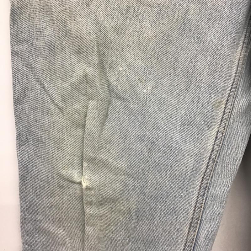 リーバイストラウスアンドコー Levi Strauss & co. パンツ デニム、ジーンズ 550 デニムパンツ ストレートパンツ ワイドパンツ カジュアルパンツ 34 無地 水色 / ライトブルー /  メンズ USED 古着 中古 10104898