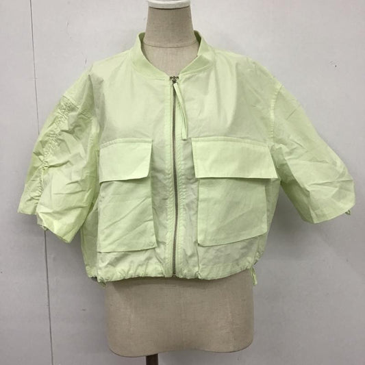 ザラ ZARA ジャケット、上着 ジャケット、ブレザー L 無地 緑 / グリーン /  レディース USED 古着 中古 10104902