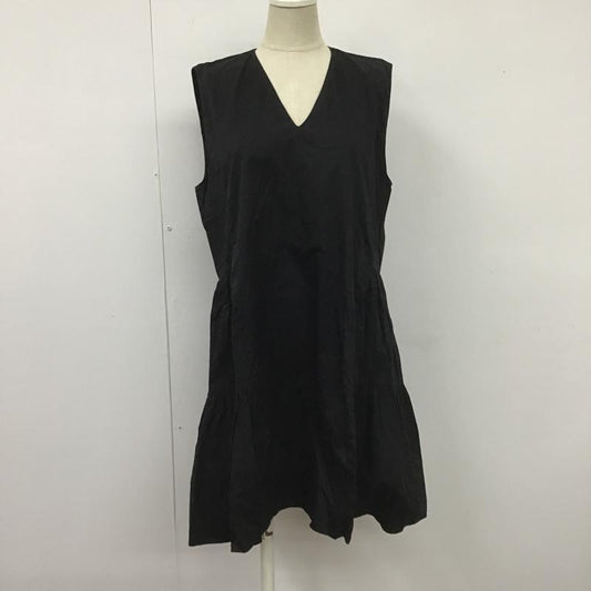ザラ ZARA ワンピース ミニスカート ノースリーブワンピース カジュアルワンピース ミニワンピース M 無地 黒 / ブラック /  レディース USED 古着 中古 10104904