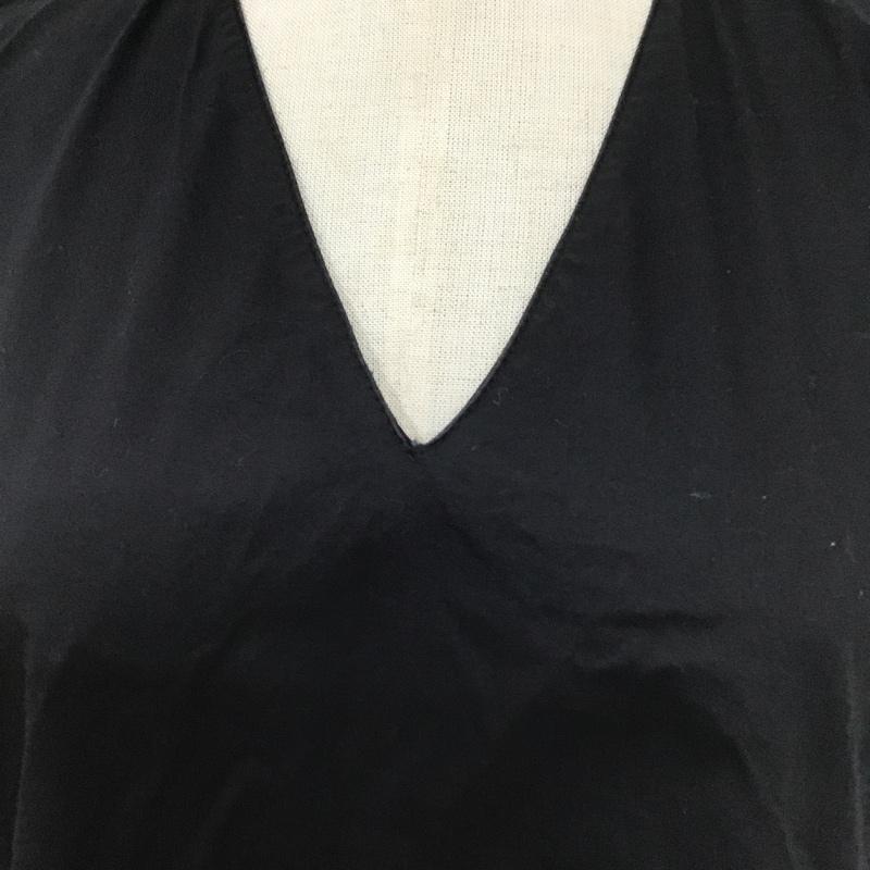 ザラ ZARA ワンピース ミニスカート ノースリーブワンピース カジュアルワンピース ミニワンピース M 無地 黒 / ブラック /  レディース USED 古着 中古 10104904