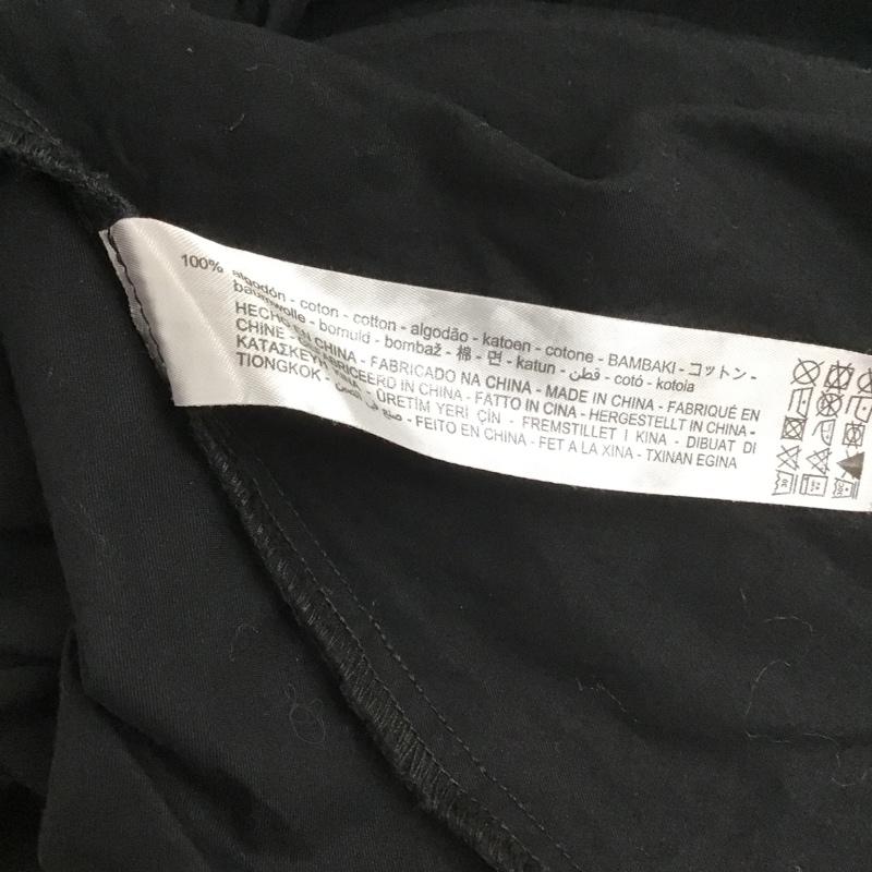 ザラ ZARA ワンピース ミニスカート ノースリーブワンピース カジュアルワンピース ミニワンピース M 無地 黒 / ブラック /  レディース USED 古着 中古 10104904