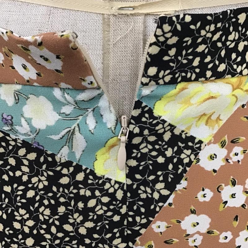 ジルスチュアート JILLSTUART スカート ロングスカート 092-8220006 シアーミックスフラワースカート 0 花柄 マルチカラー / マルチカラー /  レディース USED 古着 中古 10104914