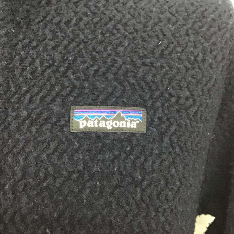 パタゴニア patagonia ジャケット、上着 ジャンパー、ブルゾン 26935FA19 フリースジャケット ジップアップジャケット アウター XS ロゴ、文字 紺 / ネイビー /  メンズ USED 古着 中古 10104919