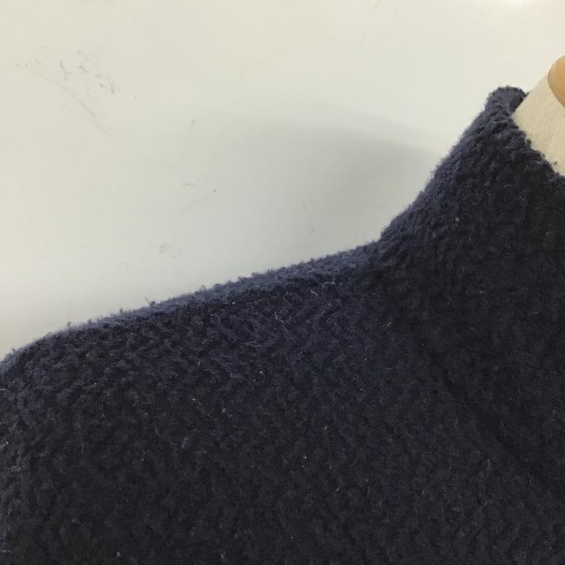 パタゴニア patagonia ジャケット、上着 ジャンパー、ブルゾン 26935FA19 フリースジャケット ジップアップジャケット アウター XS ロゴ、文字 紺 / ネイビー /  メンズ USED 古着 中古 10104919