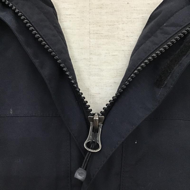 ザノースフェイス THE NORTH FACE ジャケット、上着 ジャンパー、ブルゾン NP62233 スクープジャケット ジップアップジャケット アウター S ロゴ、文字 黒 / ブラック /  メンズ USED 古着 中古 10104924
