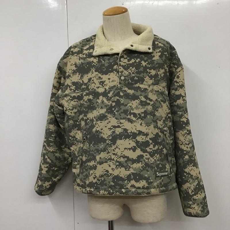 シュプリーム Supreme ジャケット、上着 ジャンパー、ブルゾン 23AW PolartecShearlingReversiblePullover ボアジャケット アウター リバーシブル M カモフラージュ柄・迷彩 マルチカラー / マルチカラー /  メンズ USED 古着 中古 10104926