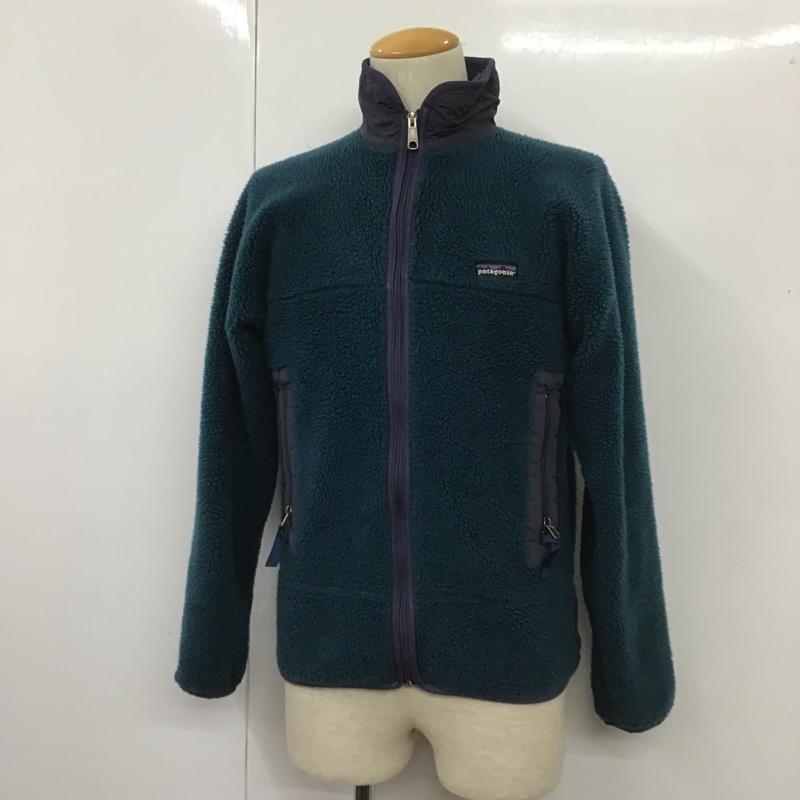 パタゴニア patagonia ジャケット、上着 ジャケット、ブレザー W714W RETRO-X レトロX 雪なしタグ フリース USA製 S ロゴ、文字 緑 / グリーン /  メンズ USED 古着 中古 10104947