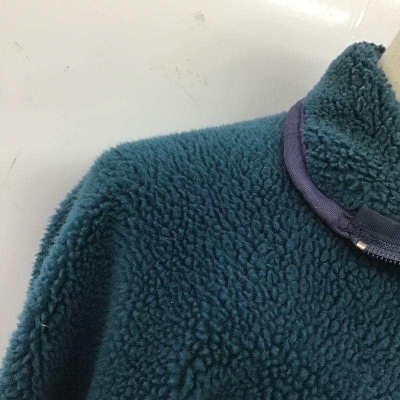 パタゴニア patagonia ジャケット、上着 ジャケット、ブレザー W714W RETRO-X レトロX 雪なしタグ フリース USA製 S ロゴ、文字 緑 / グリーン /  メンズ USED 古着 中古 10104947