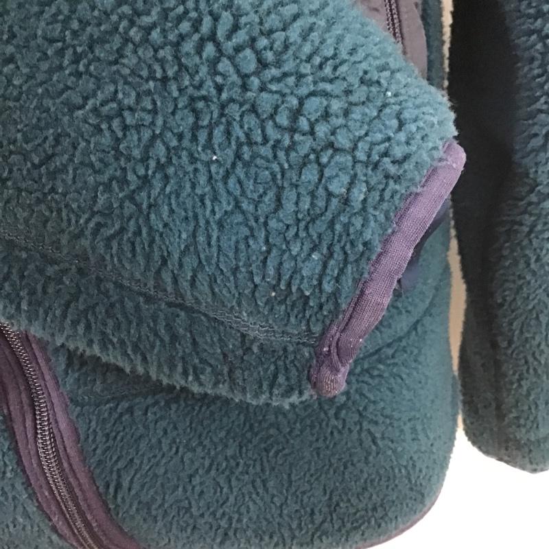 パタゴニア patagonia ジャケット、上着 ジャケット、ブレザー W714W RETRO-X レトロX 雪なしタグ フリース USA製 S ロゴ、文字 緑 / グリーン /  メンズ USED 古着 中古 10104947