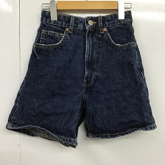ザラ ZARA パンツ ショートパンツ デニムショートパンツ ハーフパンツ カジュアルパンツ 32インチ 無地 インディゴ / インディゴ /  レディース USED 古着 中古 10104955