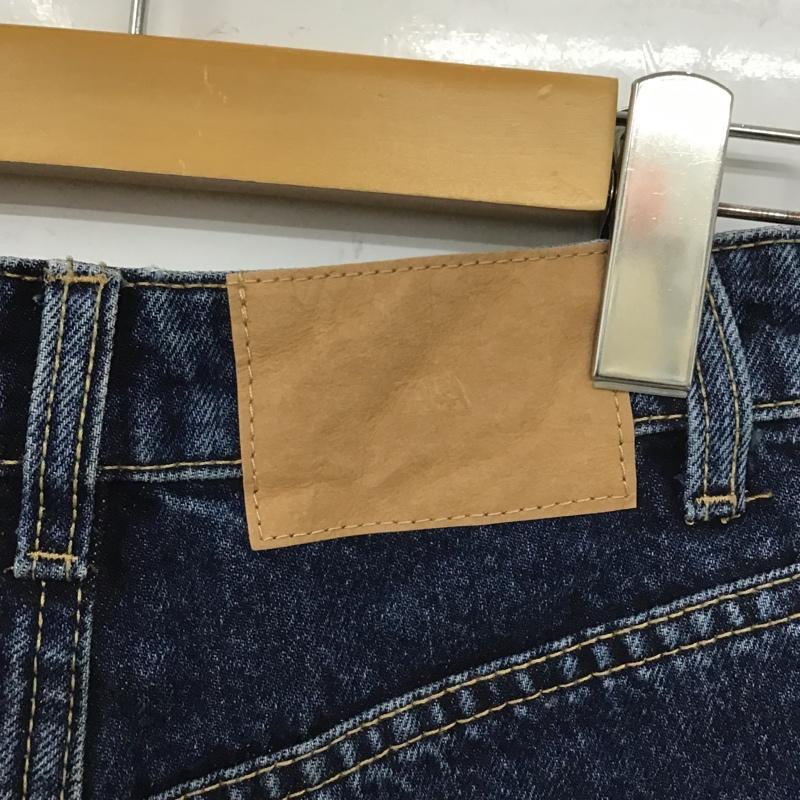 ザラ ZARA パンツ ショートパンツ デニムショートパンツ ハーフパンツ カジュアルパンツ 32インチ 無地 インディゴ / インディゴ /  レディース USED 古着 中古 10104955
