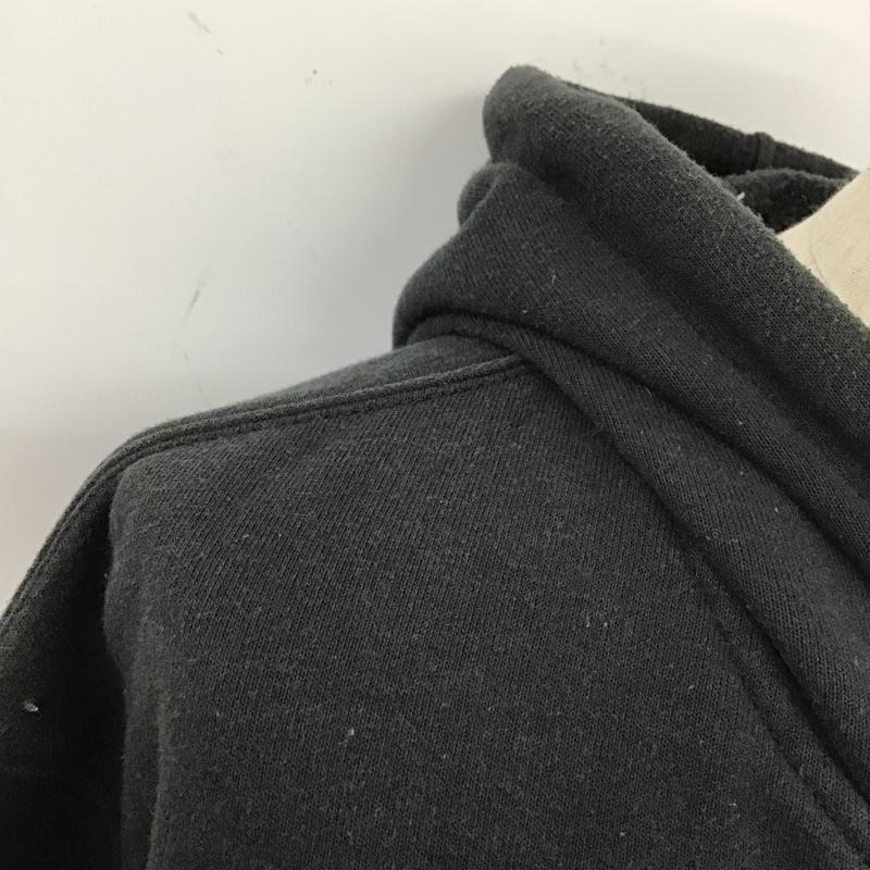 カーハート Carhartt パーカー 長袖 K121 BLK MIDWEIGHT PO HOODIE プルオーバー 裏起毛 2XL ロゴ、文字 黒 / ブラック /  メンズ USED 古着 中古 10104958