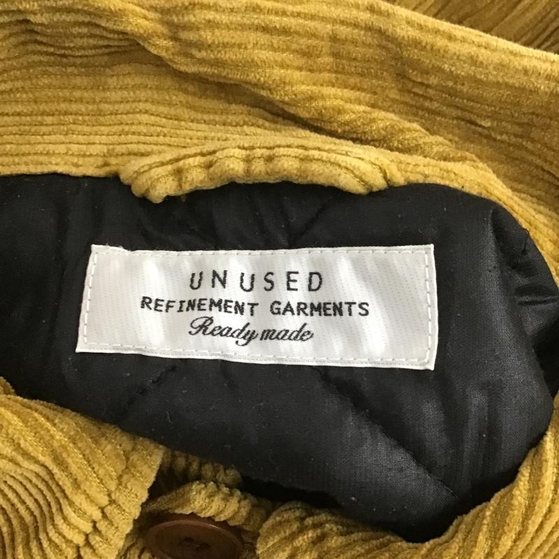 アンユーズド UNUSED ジャケット、上着 ジャケット、ブレザー シャツジャケット コーデュロイ 裏キルティング 3 無地 キャメル / キャメル /  メンズ USED 古着 中古 10104961