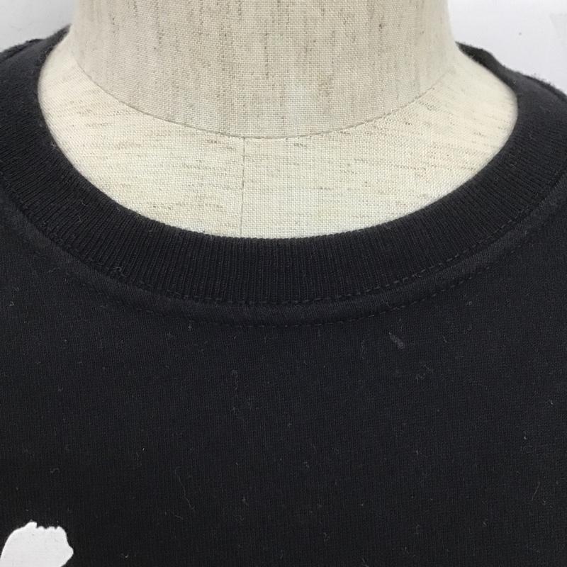 ステューシー STUSSY Tシャツ 半袖 ワールド ツアー クルーネック バックプリント M ロゴ、文字 黒 / ブラック /  メンズ USED 古着 中古 10104969