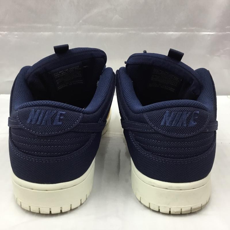 ナイキ NIKE スニーカー スニーカー DX6775 400 SB DUNK LOW PRO PRM 27.5cm 箱有 27.5cm ロゴ、文字 紺 / ネイビー / X キャメル / キャメル /  メンズ USED 古着 中古 10104980