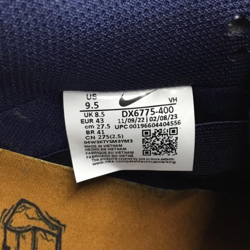 ナイキ NIKE スニーカー スニーカー DX6775 400 SB DUNK LOW PRO PRM 27.5cm 箱有 27.5cm ロゴ、文字 紺 / ネイビー / X キャメル / キャメル /  メンズ USED 古着 中古 10104980