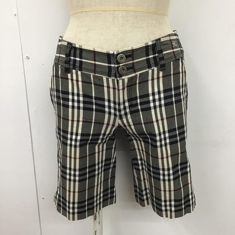 バーバリーロンドン Burberry London パンツ ショートパンツ ショートパンツ ハーフパンツ カジュアルパンツ チェックパンツ 36 チェック マルチカラー / マルチカラー /  レディース USED 古着 中古 10104981