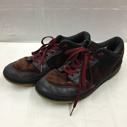ナイキ NIKE スニーカー スニーカー 304714-065 DUNK LOW CL 2007 27.5cm 27.5cm ロゴ、文字 黒 / ブラック / X えんじ / ワインレッド /  メンズ USED 古着 中古 10104982