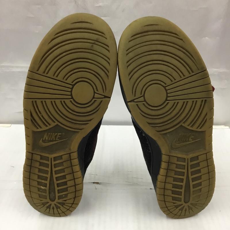 ナイキ NIKE スニーカー スニーカー 304714-065 DUNK LOW CL 2007 27.5cm 27.5cm ロゴ、文字 黒 / ブラック / X えんじ / ワインレッド /  メンズ USED 古着 中古 10104982