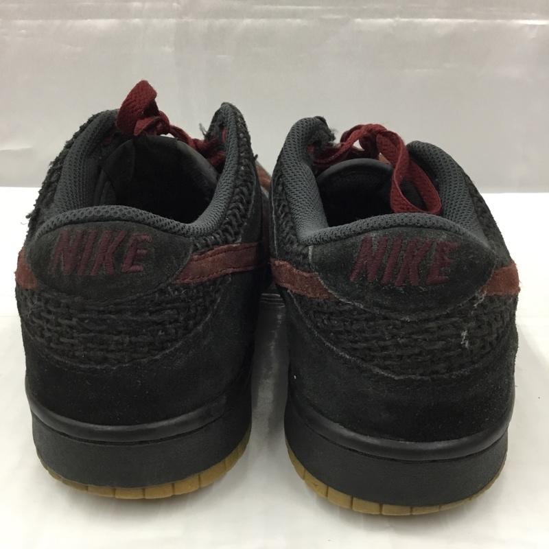 ナイキ NIKE スニーカー スニーカー 304714-065 DUNK LOW CL 2007 27.5cm 27.5cm ロゴ、文字 黒 / ブラック / X えんじ / ワインレッド /  メンズ USED 古着 中古 10104982