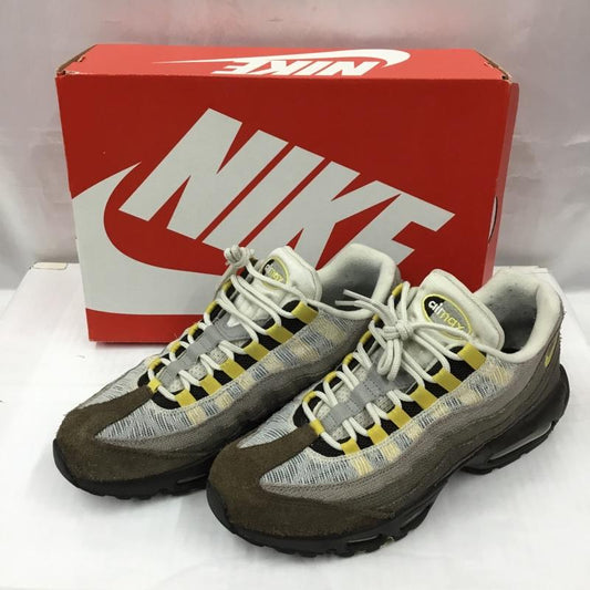ナイキ NIKE スニーカー スニーカー DR0146 001 AIR MAX 95 NH 27.5cm 箱有 27.5cm ロゴ、文字 灰 / グレー / X ダークグレー / ダークグレー / X 黄 / イエロー / X 白 / ホワイト /  メンズ USED 古着 中古 10104984