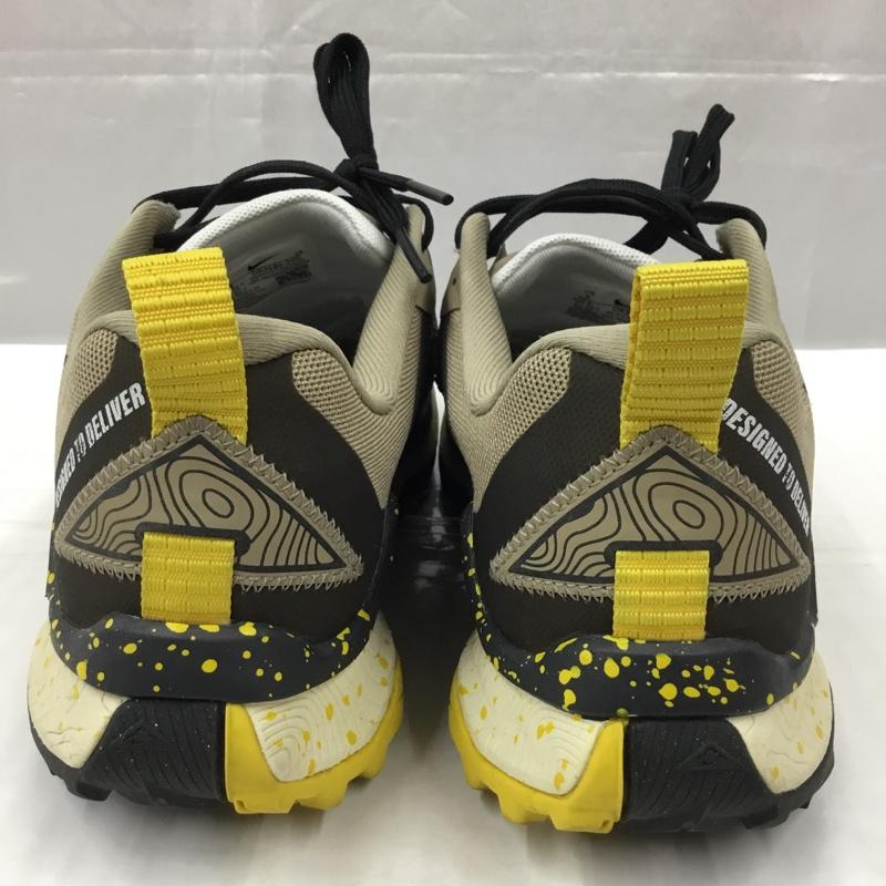 ナイキ NIKE スニーカー スニーカー DR2686 200 REACT Wildhorse 8 27cm 箱有 27.0cm ロゴ、文字 ベージュ / ベージュ / X 黒 / ブラック / X 黄 / イエロー /  メンズ USED 古着 中古 10104985