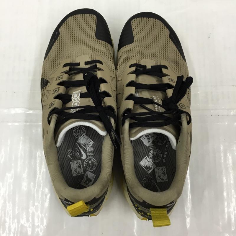 ナイキ NIKE スニーカー スニーカー DR2686 200 REACT Wildhorse 8 27cm 箱有 27.0cm ロゴ、文字 ベージュ / ベージュ / X 黒 / ブラック / X 黄 / イエロー /  メンズ USED 古着 中古 10104985