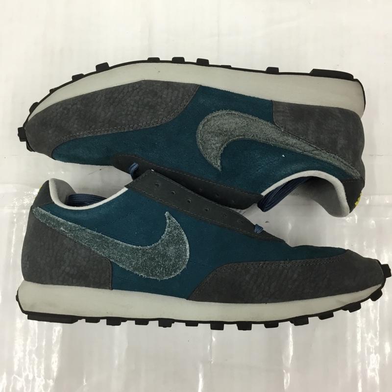 ナイキ NIKE スニーカー スニーカー CU3016 300 DAYBREAK 27.5cm 箱有 27.5cm ロゴ、文字 青 / ブルー / X 灰 / グレー / X 黄 / イエロー /  メンズ USED 古着 中古 10104989