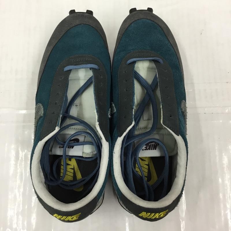 ナイキ NIKE スニーカー スニーカー CU3016 300 DAYBREAK 27.5cm 箱有 27.5cm ロゴ、文字 青 / ブルー / X 灰 / グレー / X 黄 / イエロー /  メンズ USED 古着 中古 10104989