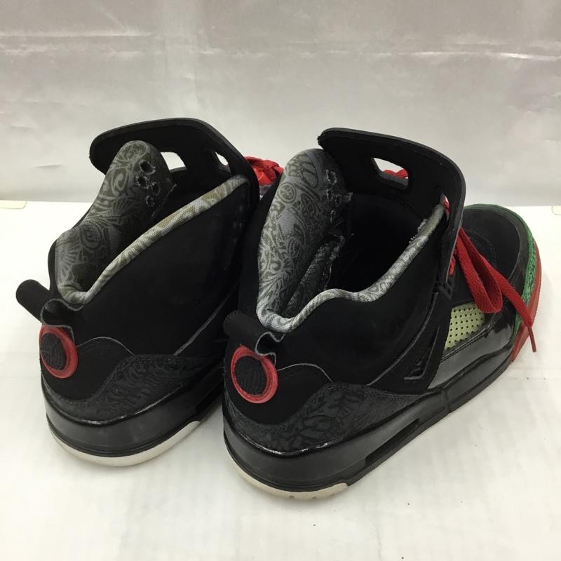 ナイキ NIKE スニーカー スニーカー 315371-026 JORDAN SPIZIKE 27.5cm 27.5cm ロゴ、文字 黒 / ブラック / X 赤 / レッド / X 緑 / グリーン /  メンズ USED 古着 中古 10104994