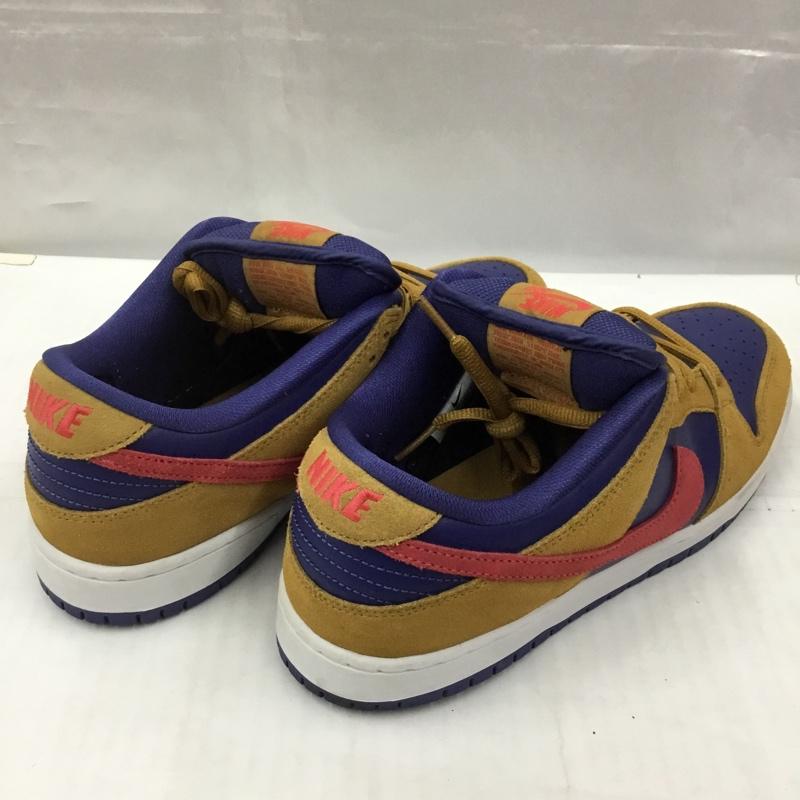 ナイキ NIKE スニーカー スニーカー BQ6817 700 SB DUNK LOW PRO 27.5cm 箱有 27.5cm ロゴ、文字 紺 / ネイビー / X キャメル / キャメル / X 白 / ホワイト / X 赤 / レッド /  メンズ USED 古着 中古 10104997