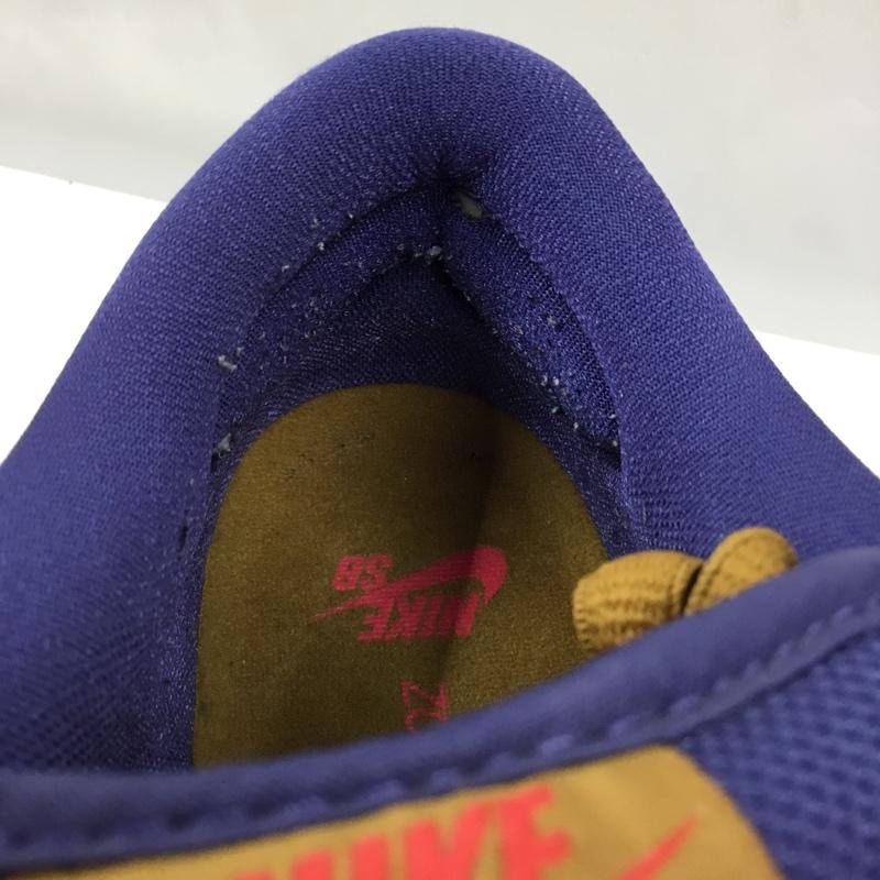 ナイキ NIKE スニーカー スニーカー BQ6817 700 SB DUNK LOW PRO 27.5cm 箱有 27.5cm ロゴ、文字 紺 / ネイビー / X キャメル / キャメル / X 白 / ホワイト / X 赤 / レッド /  メンズ USED 古着 中古 10104997
